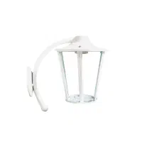 چراغ دیواری حیاطی و پارکی W-1JH (گالوانیزه+شیشه)