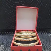 سه عدد النگو طلا در حد نو