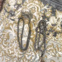تسبیح حدید و نقره کوب