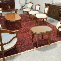 ست مبلمان کلاسیک ۱۰ نفره(همراه با ناهار خوری)