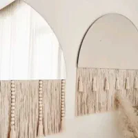 ترکیب مکرومه وآینه