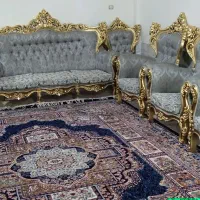 مبل سلطنتی ورق طلا