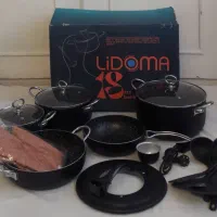 سرویس قابلمه ۱۸ پارچه گرانیتی لیدوما