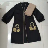 مانتو کتی  ژاکارد،پفکی
