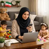 کارآنلاین، فرصت ویژه برای کسب درآمد بانوان در منزل