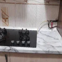 کابینت گاز صفحه ای استیل البرز سالم هود سینک