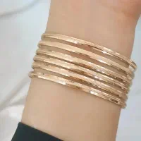 النگو های طرح طلا با کیفیت ضمانتی فروش تک و عمده