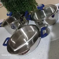 قابلمه استیل 5پارچه