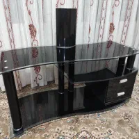 میز تلویزیون شیشه ای