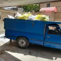 حمل نخاله وپسماند ساختمانی با نیسان کمپرس