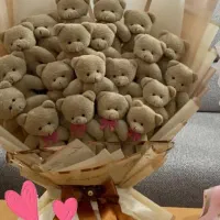 دسته گل های عروسکی فانتزی