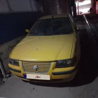 سمند مدل ۹۵ تاکسی دوگانه کارخانه سالم موتور ef7