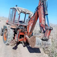 تراکتور فیات با بیل مکانیکی مهندس زینلی