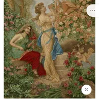 تابلو فرش قاصدان بهار