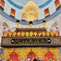 سنگ قبر حضرت ابالفضل عباس اهدایی حرم صرف امور خیر