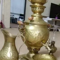 سماور زغالی برنجی