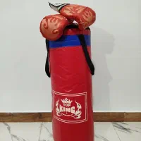 کیسه بوکس نو همراه با دستکش