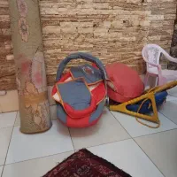 فرش کودک همراه کریر،تاب،صندلی وچادر بازی کودک