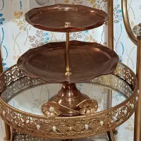 پارچ و لیوان و شیرینی خوری مسی و لوازم منزل