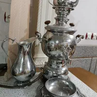 ست کامل سماور گازی زرساب