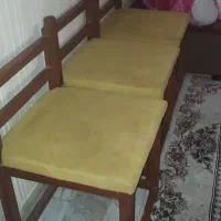 صندلی تکی پشت کوتاه 4 عدد