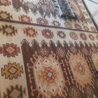 دو تخته گلیم فرش طرح سنتی ۶ متری