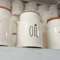 ظرف روغن جامد سرامیکی