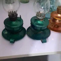 سه جفت چراغ نفتی قدیمی