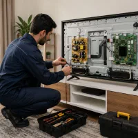 تعمیر حرفه ای تلویزیون  Led & LCD با ضمانت