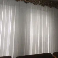 پرده حریر ساده