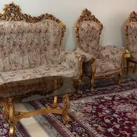 مبل9نفره با میزعسلی و جلومبلی|مبلمان خانگی و میز عسلی|گلستان (تهران), |دیوار
