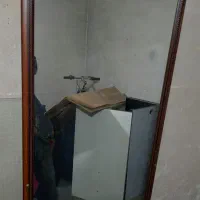 آینه قدی با دور چوبmdf