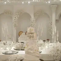 کیفیت عالی کیک و شیرینی حلوا (طراحی ماکت مراسمات)
