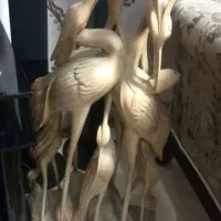 مجسمه چوبی