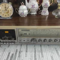 رادیو کاست چوبی عتیقه