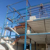 جوشکاری وبرشکاری اسکلت فلزی