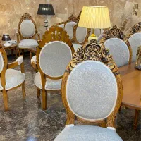 مبلمان و ناهارخوری ایتالیایی تاج بلند