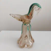 مجسمه کریستال رنگی دستساز نوستالژی