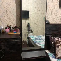 تخت خواب دونفره با آینه و کشو