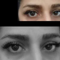 لیفت ابرو و مژه+اکستنشن مژه +هیدن