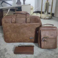کیف چرم سه تیکه