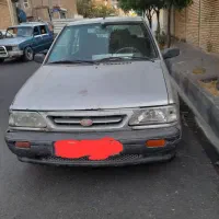 پراید نقره ای