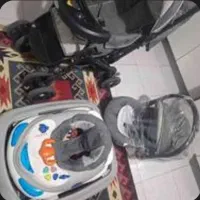 فروش ست کامل سیسمونی کودک در حد نو