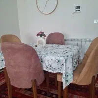 ناهار خوری 4نفره کاملا نو