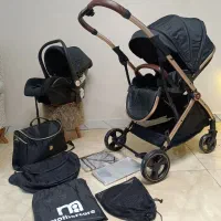 ست کالسکه وکریر مسافرتی مبله مادرکر mothercare