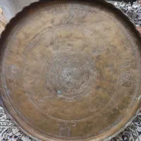 سینی و سماور عتیقه دوره قاجار