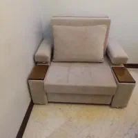 مبل تخت خوابشو باکس دار تکنفره