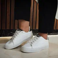 کتونی ونس زنانه کلاسیک چرم صنعتی