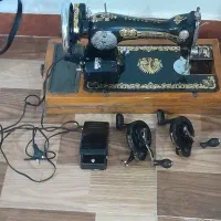 چرخ خیاطی دستی مرد پرنده با یک دسته اضافه