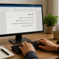 تایپ و انجام امور کامپیوتری با دقت و سرعت